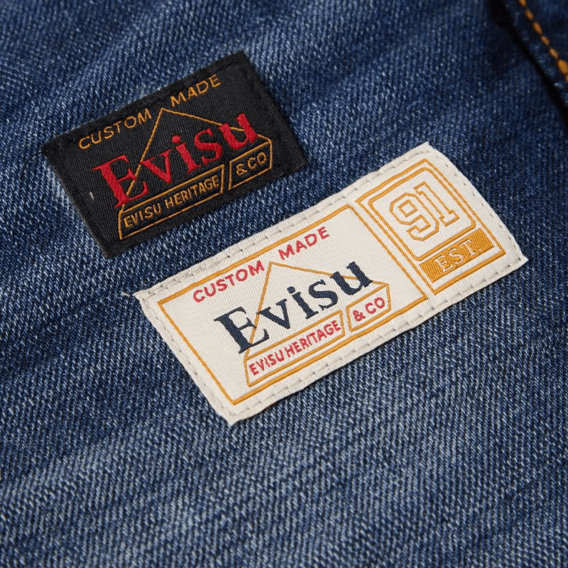 Джинсовые шорты EVISU SS21 m - изображение 4