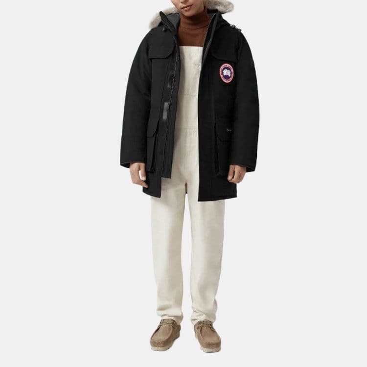 Зимняя куртка Canada Goose Citadel Parka Black - изображение 5