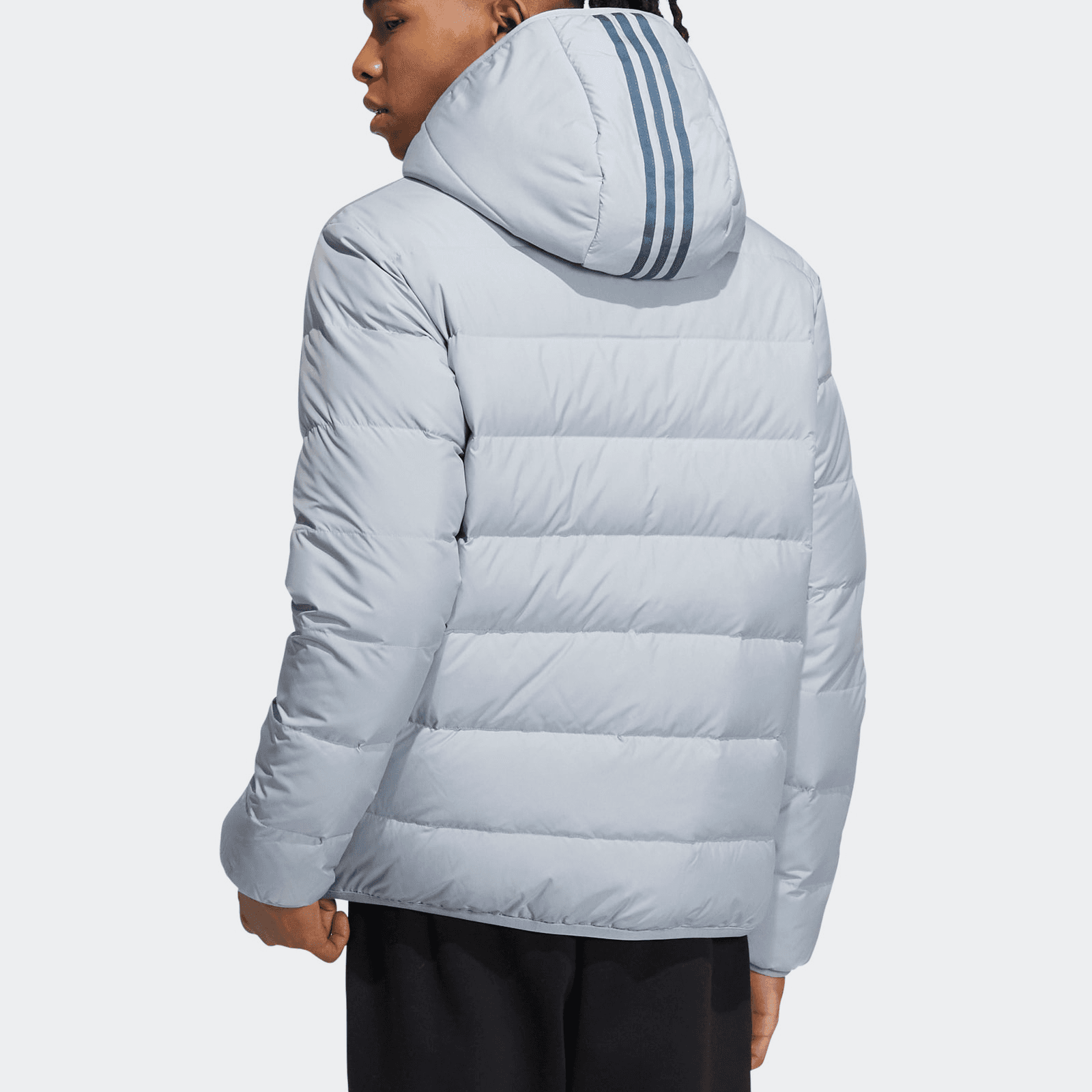 Зимняя куртка adidas Neo Silver Grey - изображение 5