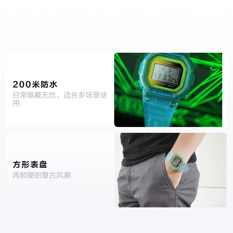 Часы Casio G-Shock DW-5600LS-2 - изображение 2