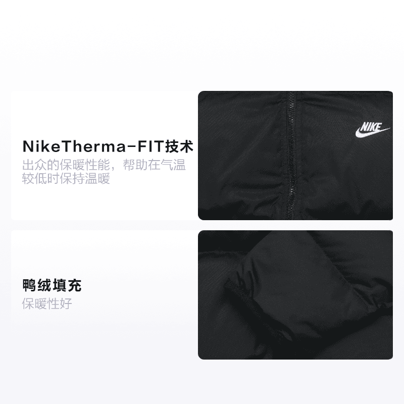 Зимняя куртка Nike Club Therma-FIT - изображение 2
