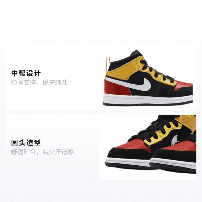 Кроссовки для баскетбола Jordan Air Jordan 1 - изображение 2
