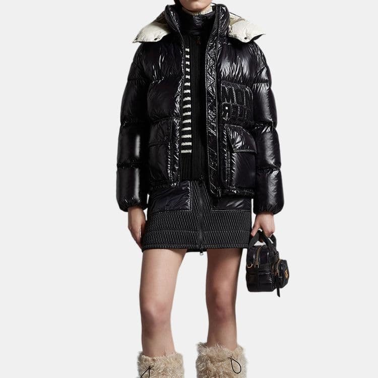 Пуховик Moncler Abbaye Black - изображение 8