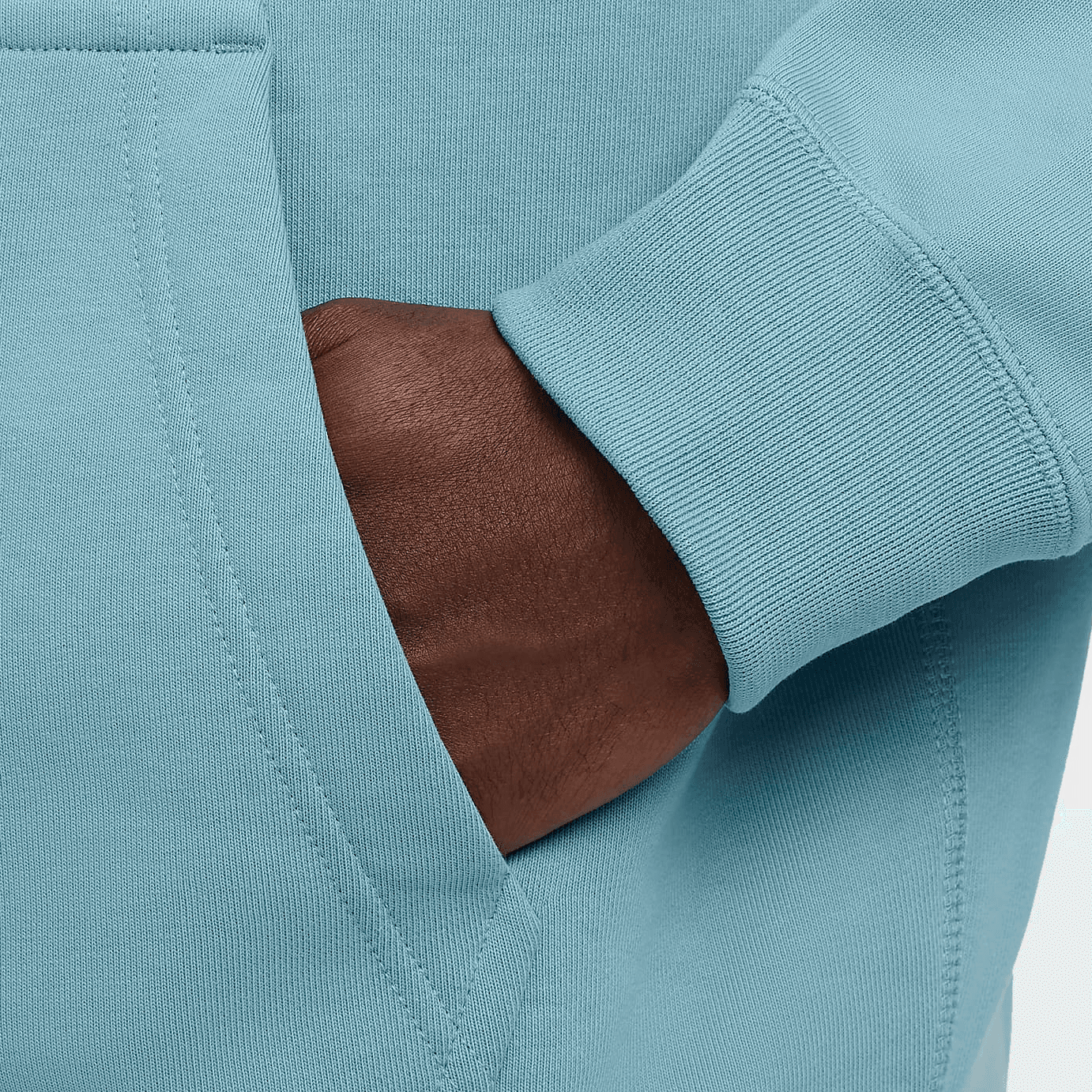Худи Nike Hoodie Blue Loose Fit — фото 7