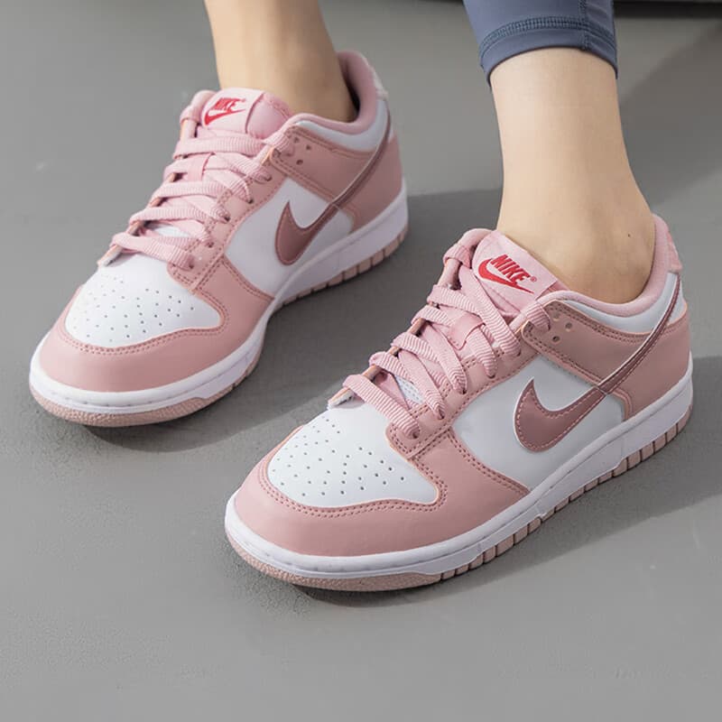 Кроссовки Nike Dunk Low "Pink Velvet" GS - изображение 5
