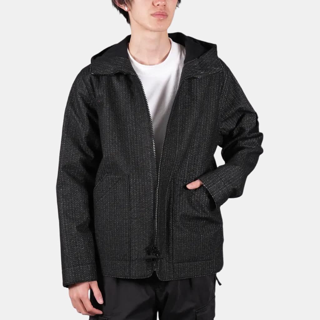 Куртка Stone Island White Label Reflective Hooded Jacket Black - изображение 5