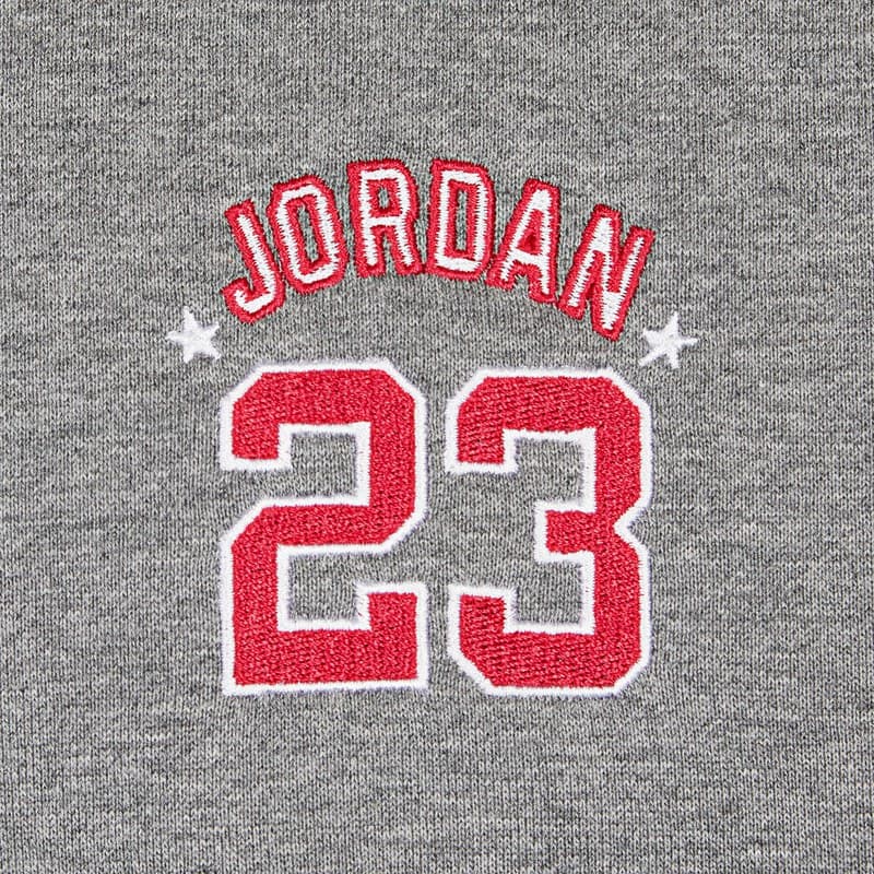 Кофта Jordan Crewneck Sweatshirt Grey - изображение 5