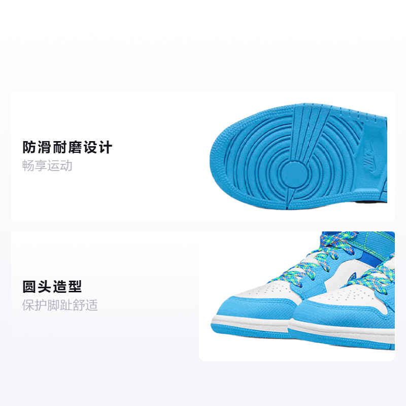 Кроссовки для баскетбола Jordan Air Jordan 1 Mid SE - изображение 2