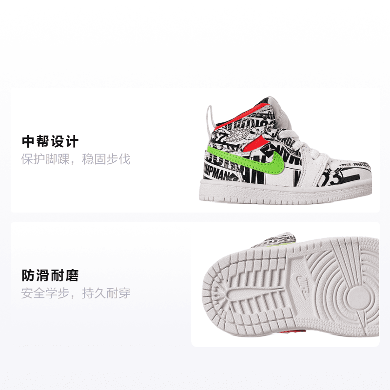 Кроссовки Jordan 1 Mid - изображение 2