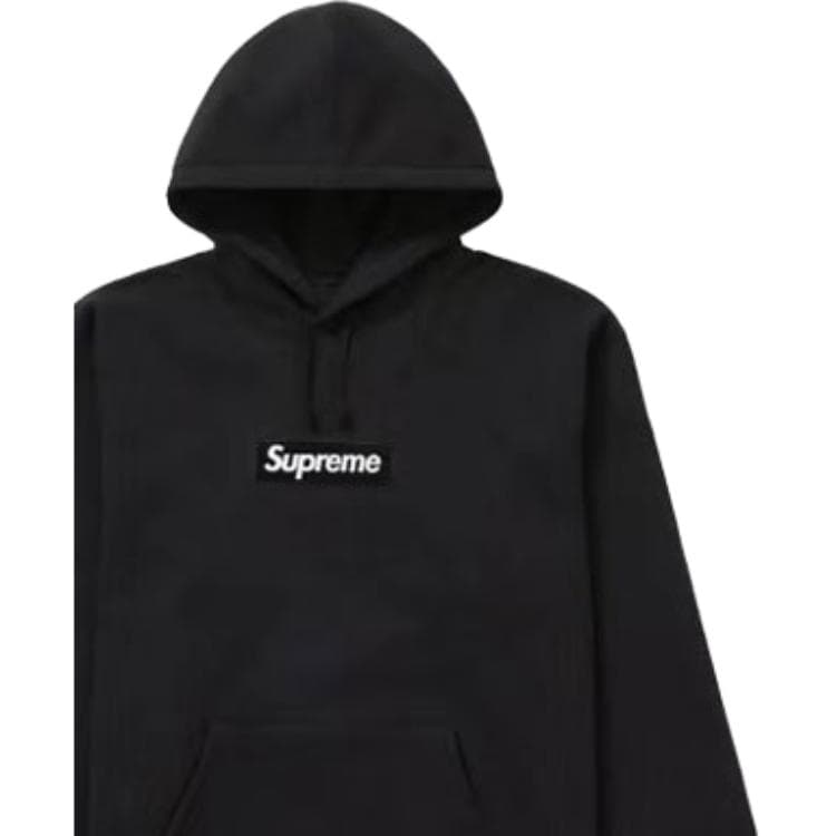 Худи Supreme West Hollywood Box Logo Hoodie Black - изображение 4