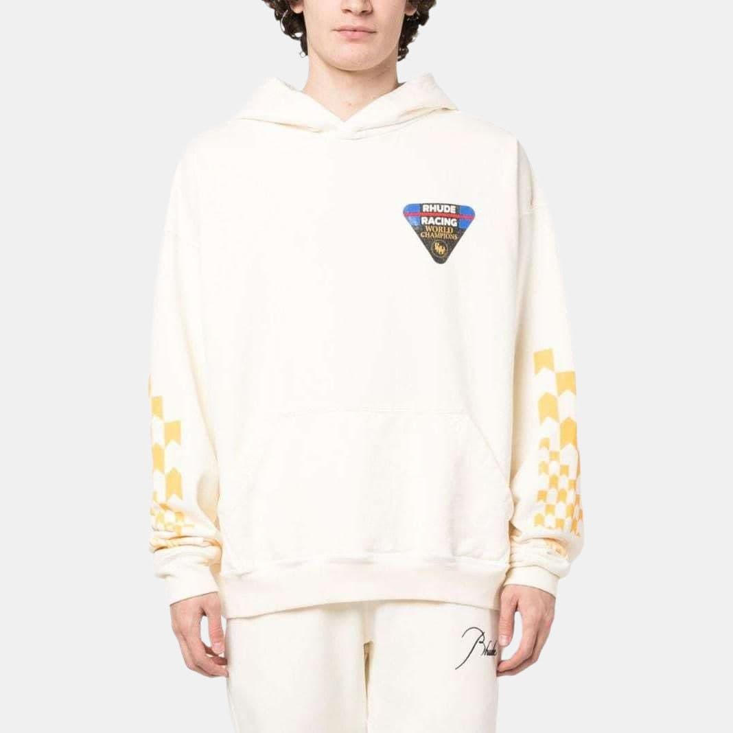 Худи RHUDE Logo Hoodie White - изображение 2