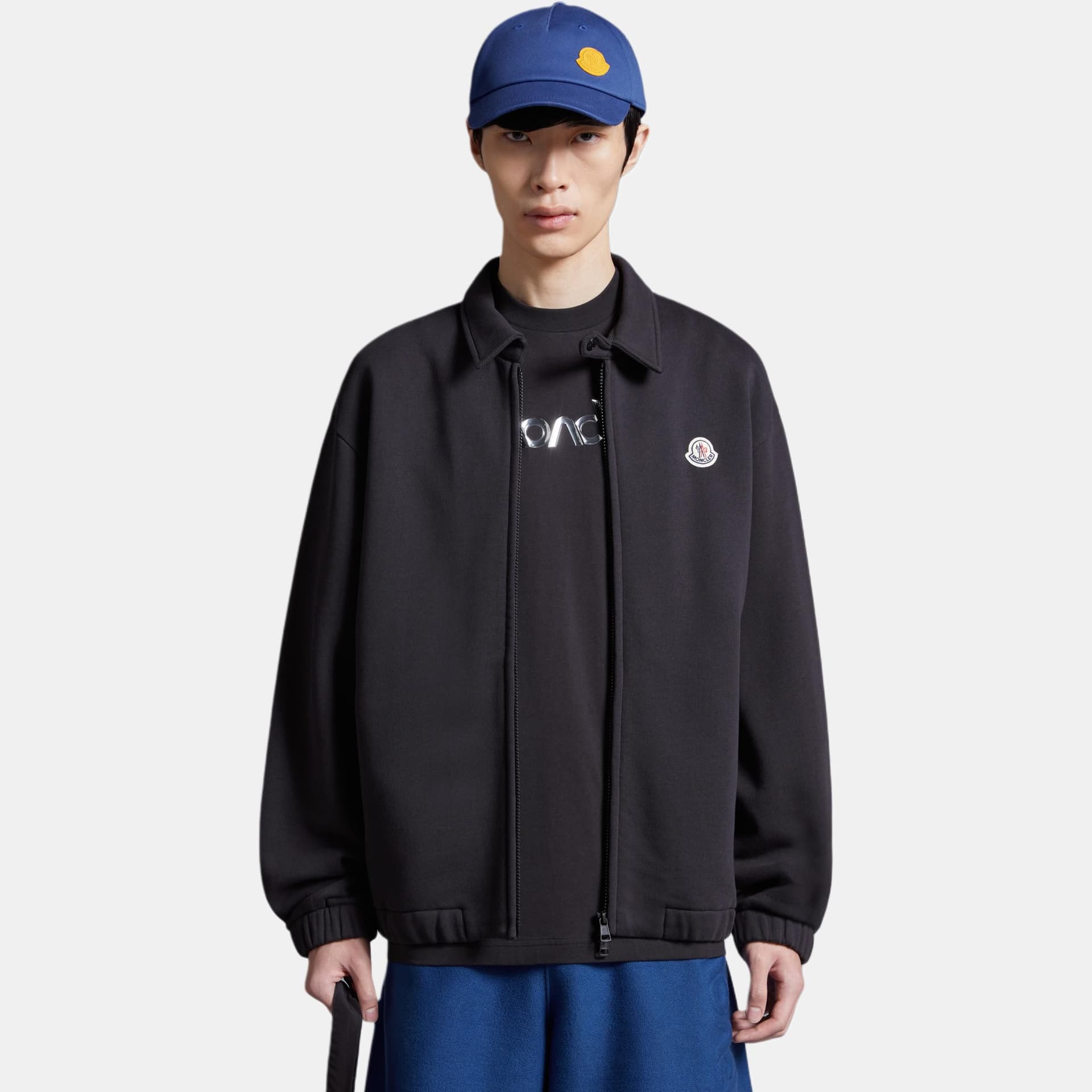 Куртка Moncler Fleece Zip Shirt Jacket Black - изображение 6