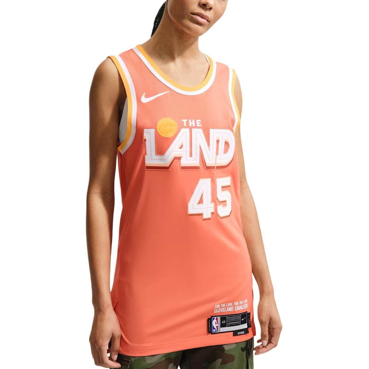Баскетбольная майка Nike Dri-FIT ADV FW25 Donovan Mitchell Cleveland Cavaliers City Edition NBA 2025-26 - изображение 3