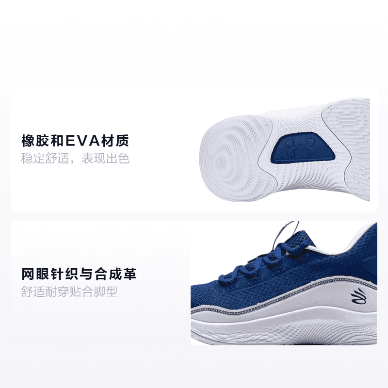 Кроссовки для баскетбола Under Armour Curry 8 8 (PS) - изображение 2