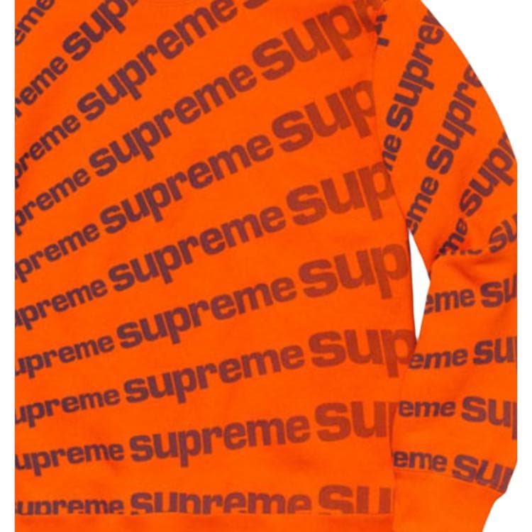 Худи Supreme SS20 Week 1 Radial Crewneck Logo - изображение 3