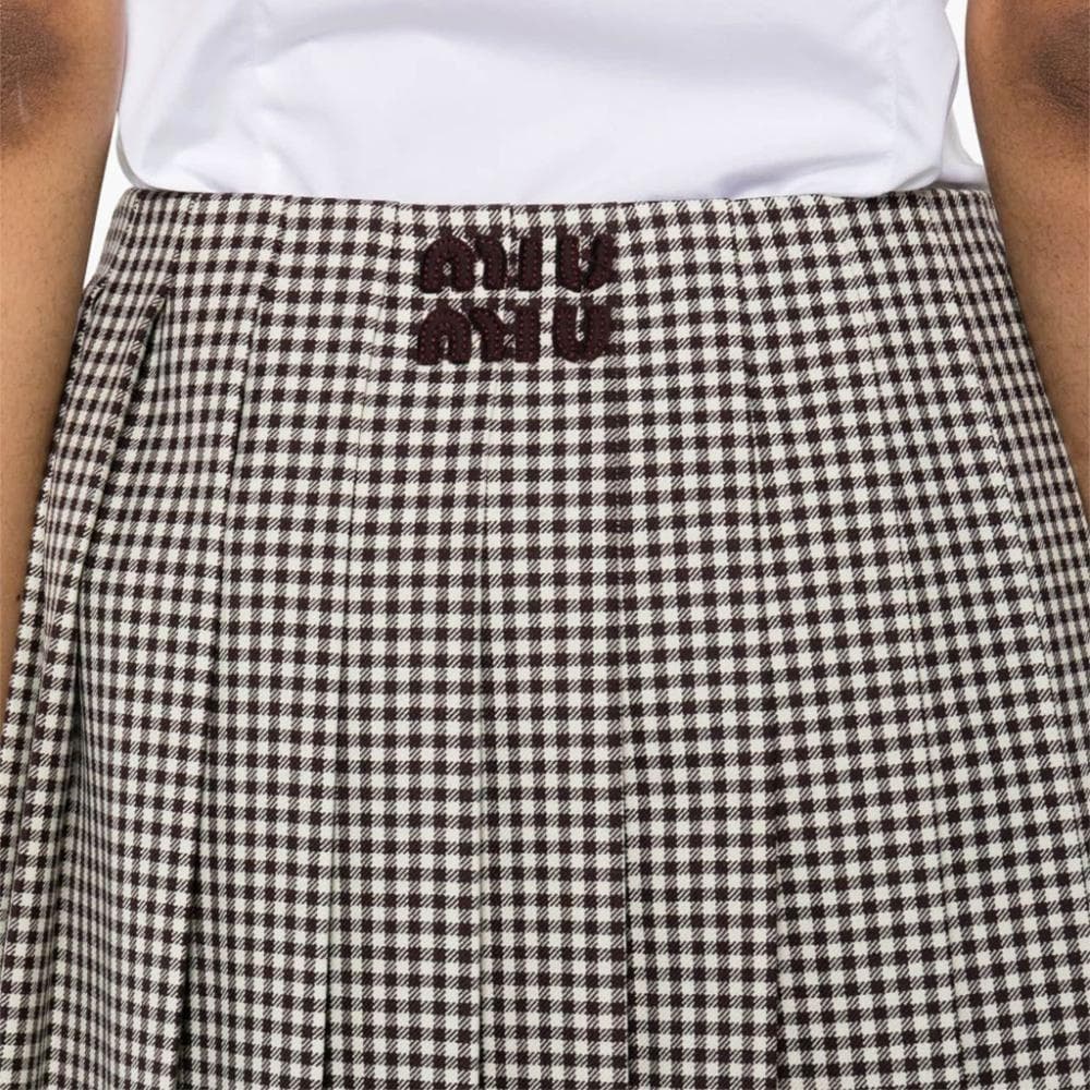Юбка MIU MIU Logo - изображение 4