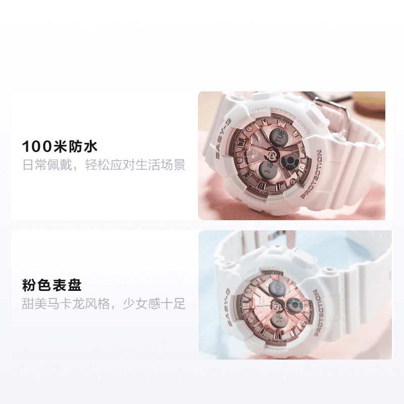 Часы CASIO BABY-G 46.3*43.3mm BA-130-7A1PRL - изображение 2