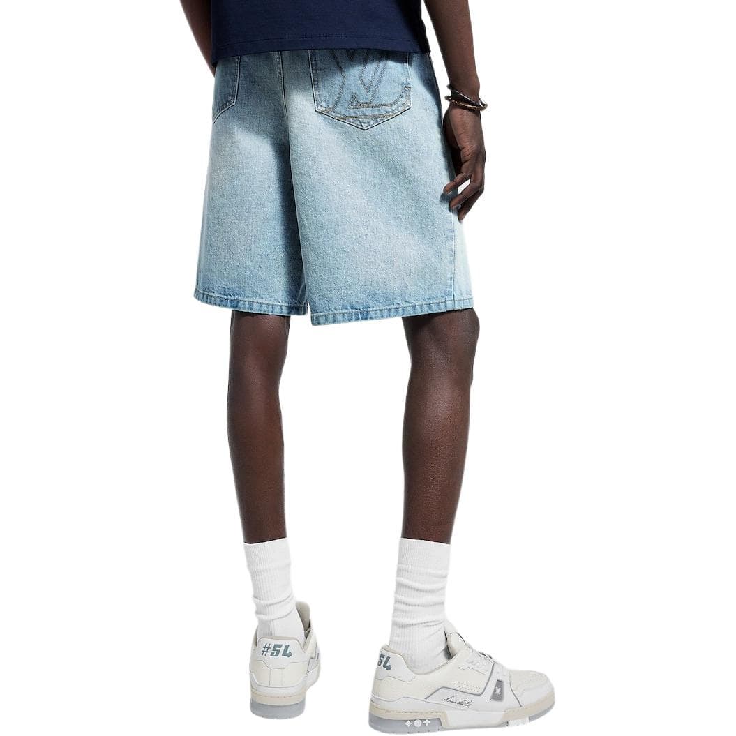 Джинсовые шорты LOUIS VUITTON SS25 - изображение 6