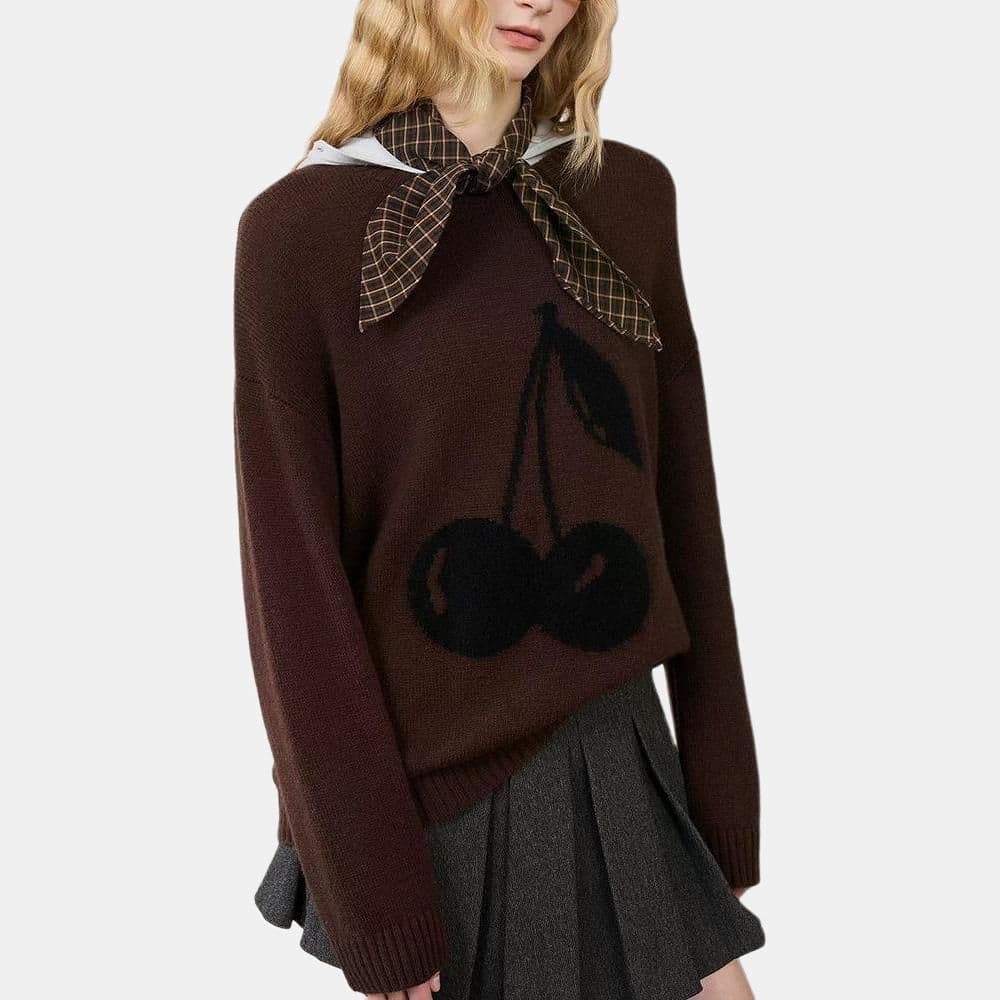 Кофта JORYAweekend Темный кофейный женский трикотаж - изображение 3