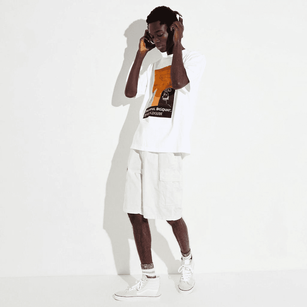 Футболка UNIQLO x Jean-Michel Basquiat SS24 White T-Shirt - изображение 6
