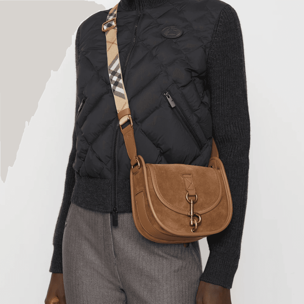 Сумка через плечо Burberry B - изображение 6