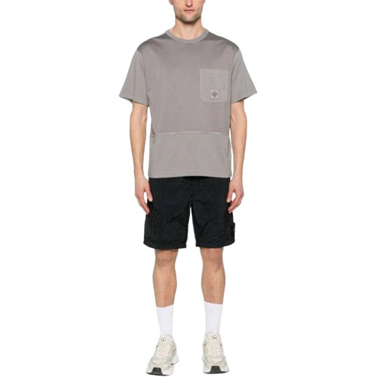 Шорты Stone Island Nylon Metal Shorts Black - изображение 5