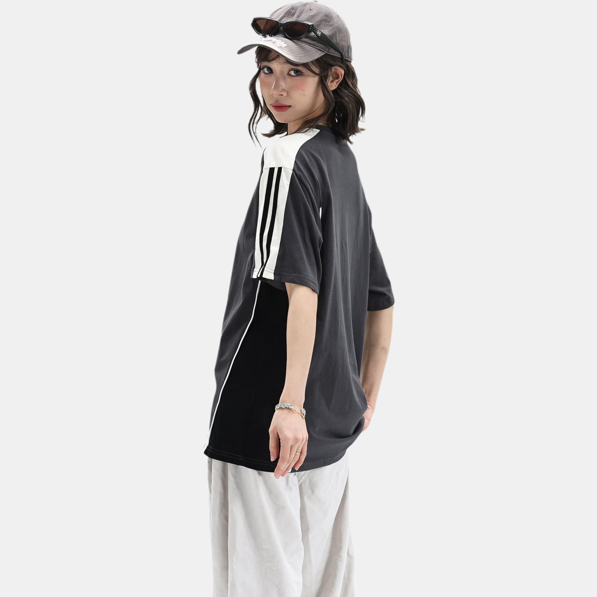 Футболка BOBBY ABLEY Retro Logo Striped Tee - изображение 5