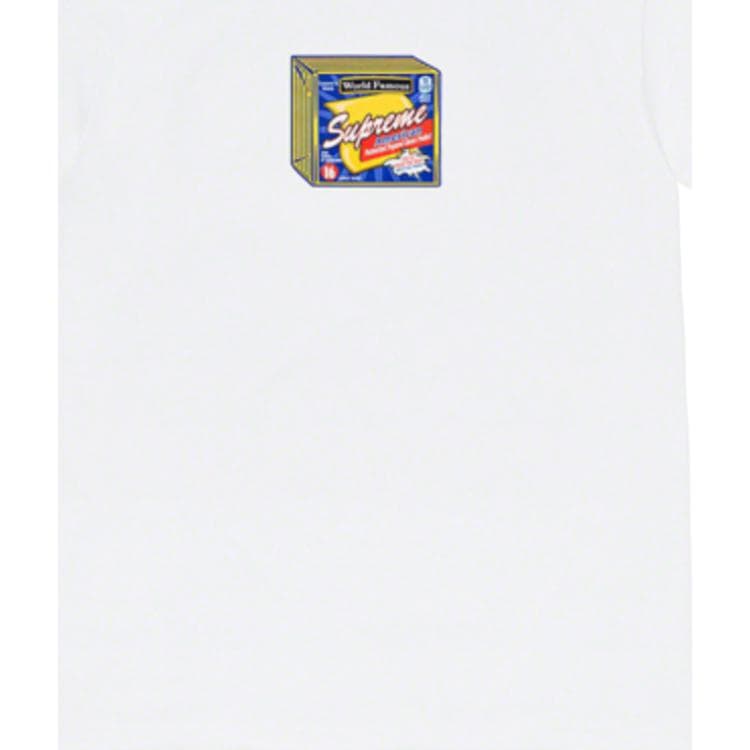 Футболка Supreme Cheese Tee White - изображение 2