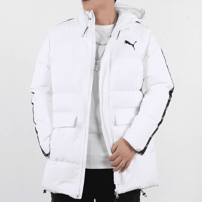 Зимняя куртка Puma Solid Down logo - изображение 3