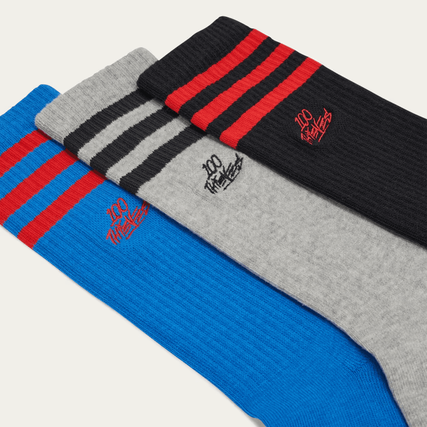 Носки adidas originals 100 Thieves 3 - изображение 2