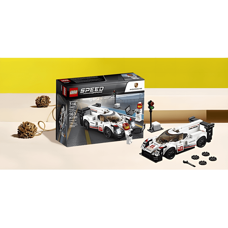 Конструктор LEGO PORSCHE 919 Hybrid 75887 - изображение 4