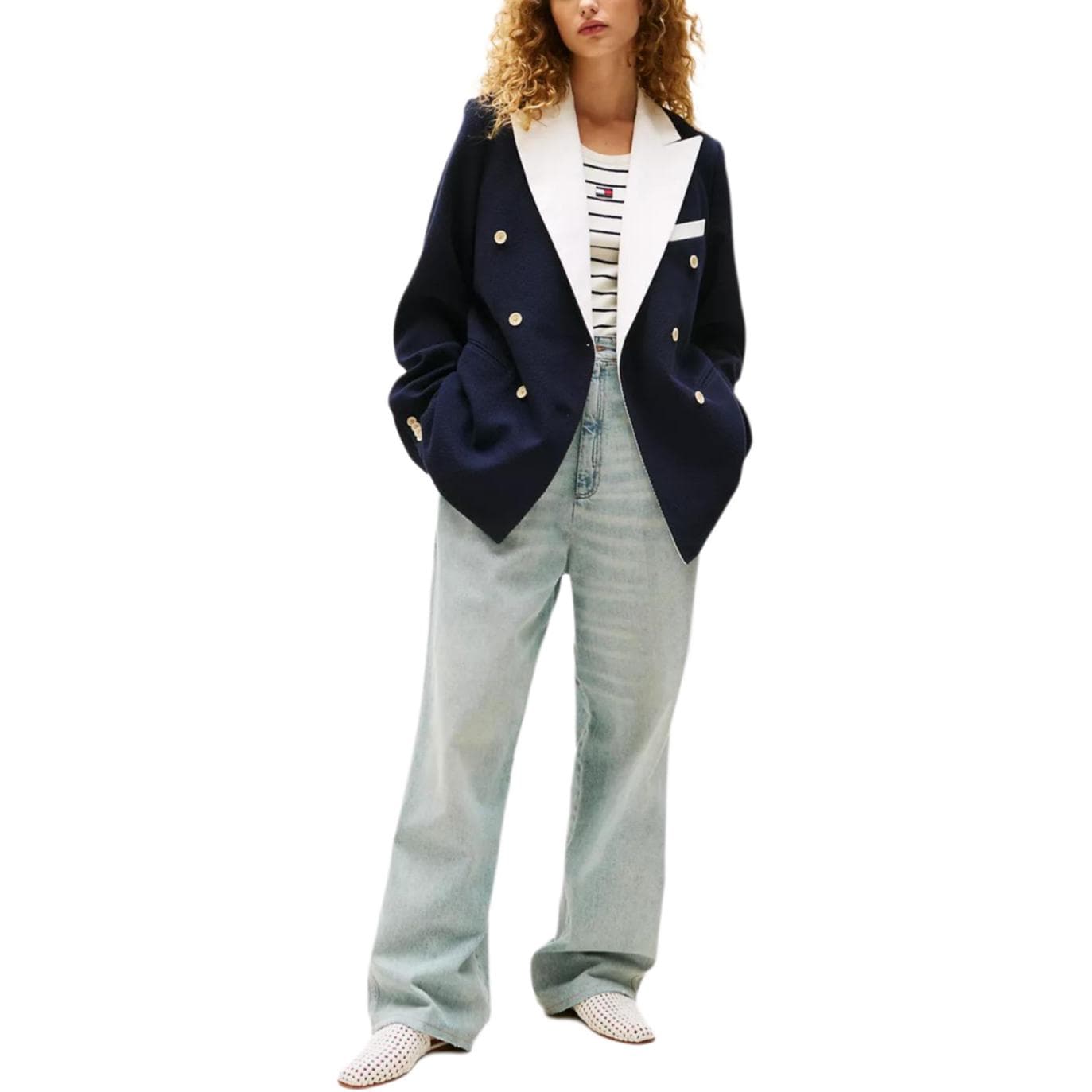 Джинсы Tommy Hilfiger Светло-синие Женские Джинсы - изображение 2