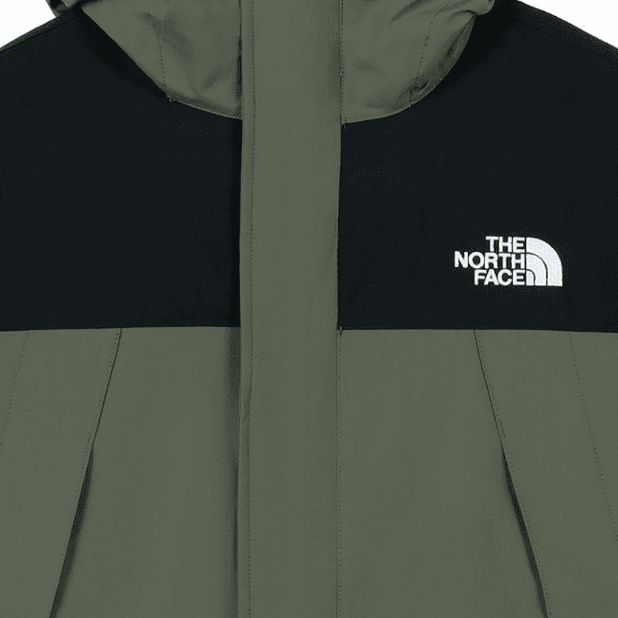 Демисезонная куртка The North Face SS23 Logo Windbreaker Jacket Green - изображение 3