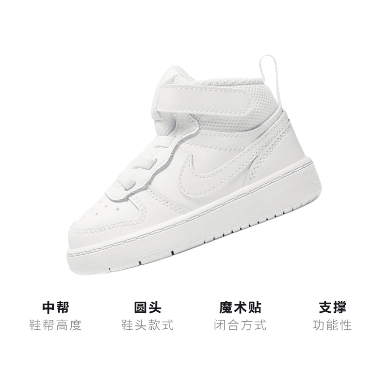 Кроссовки Nike Court Borough Mid 2 - изображение 2