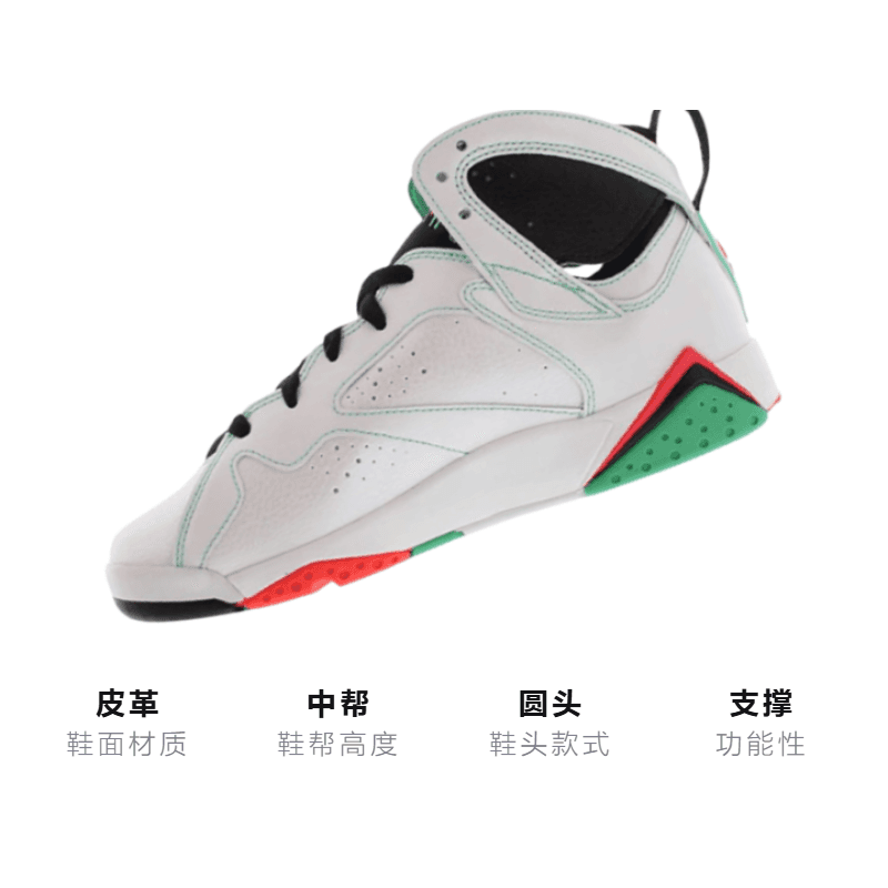 Кроссовки для баскетбола Jordan Air Jordan 7 Retro Verde GS 2015 - изображение 3