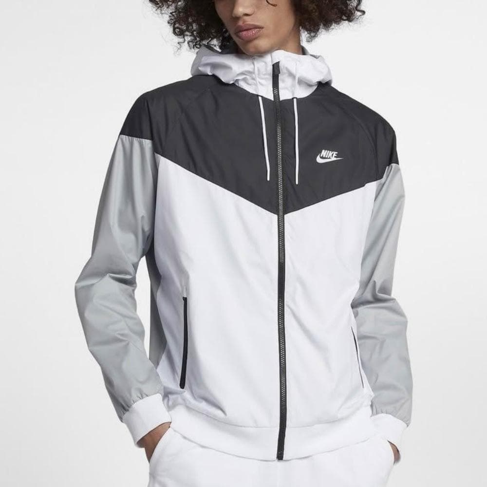 Куртка Nike WINDRUNNER Черный Белый Серебряный Мужские Куртки - изображение 4