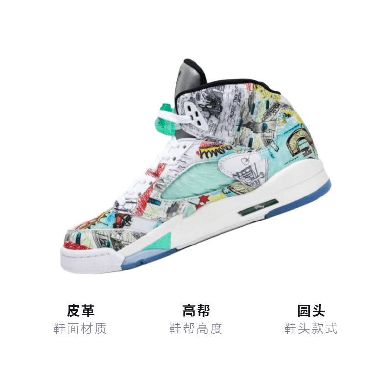 Кроссовки для баскетбола Jordan Air Jordan 5 Retro Wings GS - изображение 3