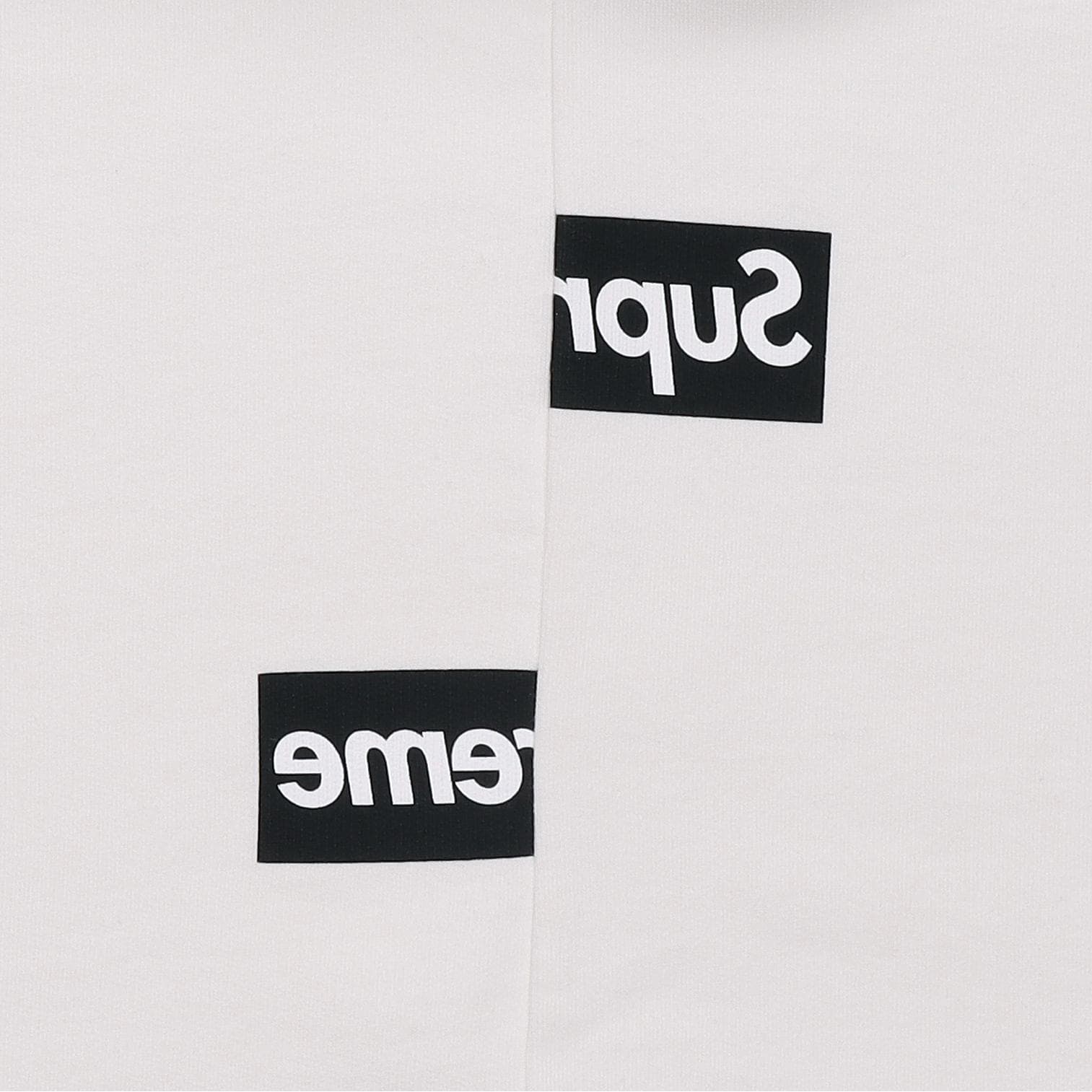 Худи Supreme FW18 Logo Hoodie White - изображение 4