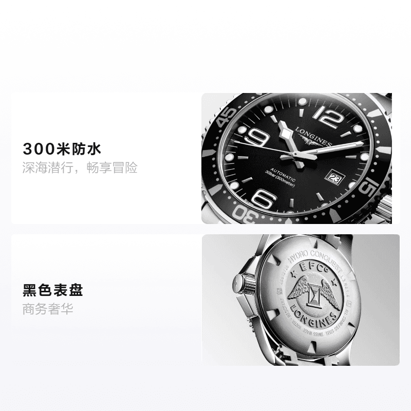 Часы Longines Conquest L3.841.4.56.6 - изображение 5