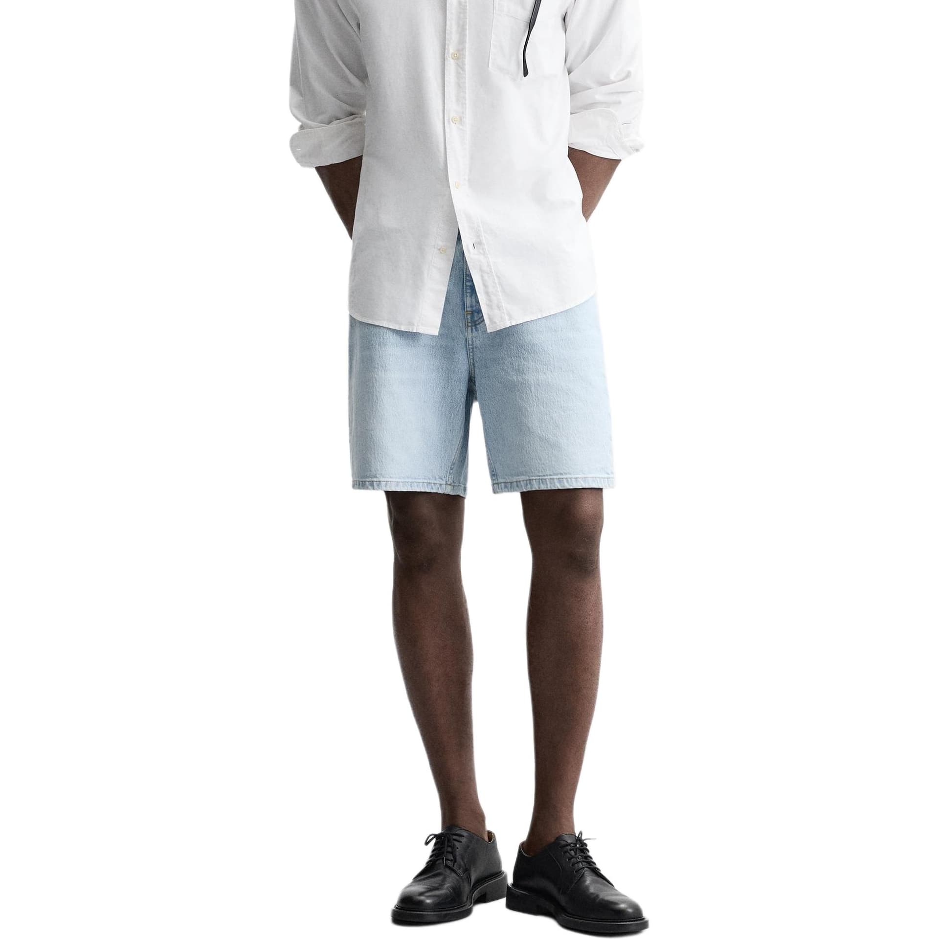 Джинсовые шорты ZARA Denim Shorts - изображение 2