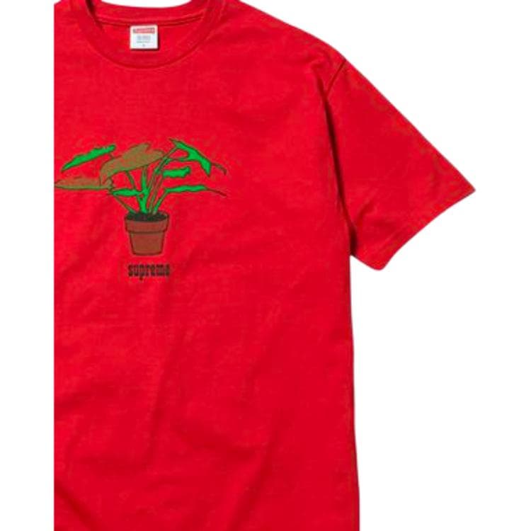 Футболка Supreme FW17 Plant Tee Pale Red - изображение 2