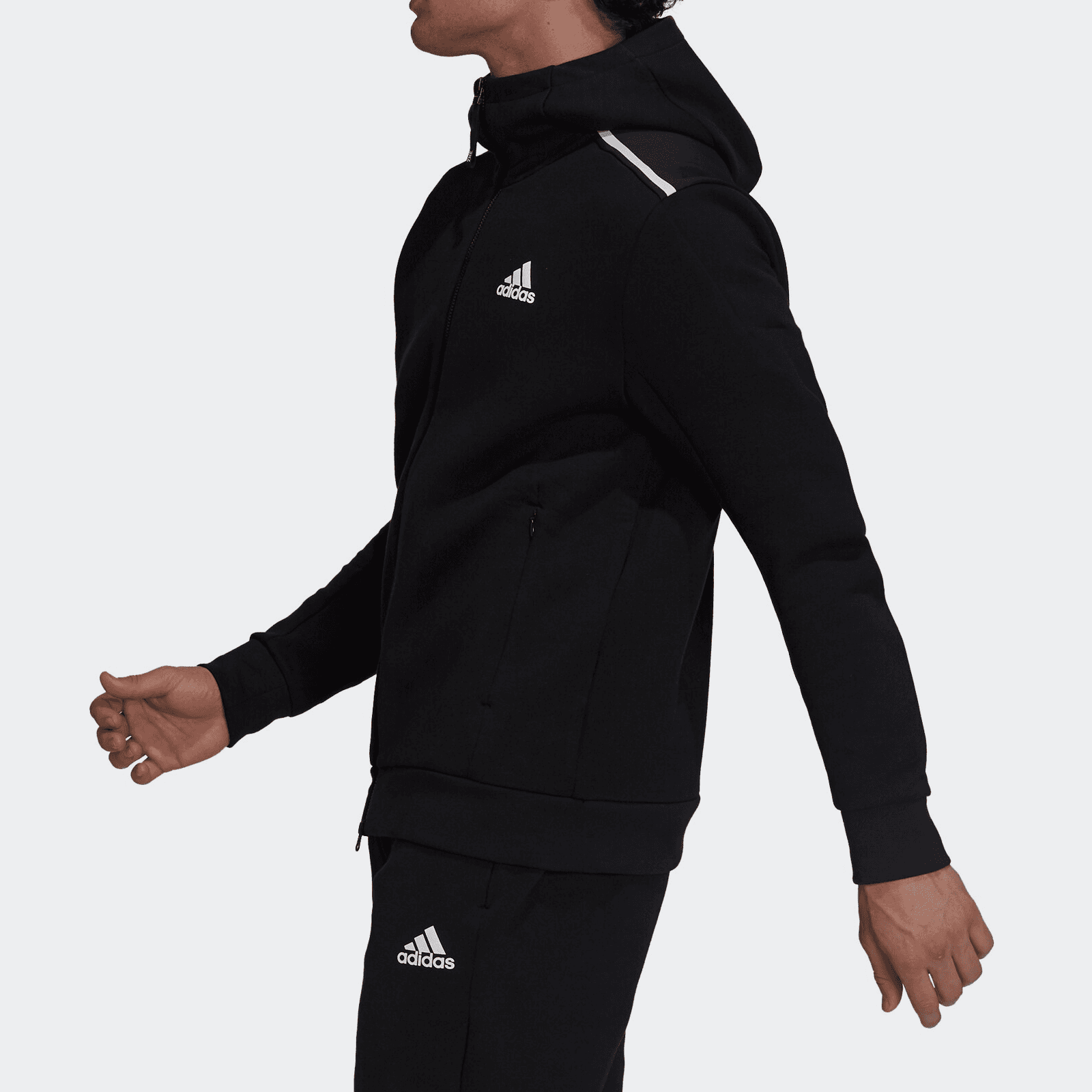 Куртка adidas ZNE Hood Logo Black - изображение 2