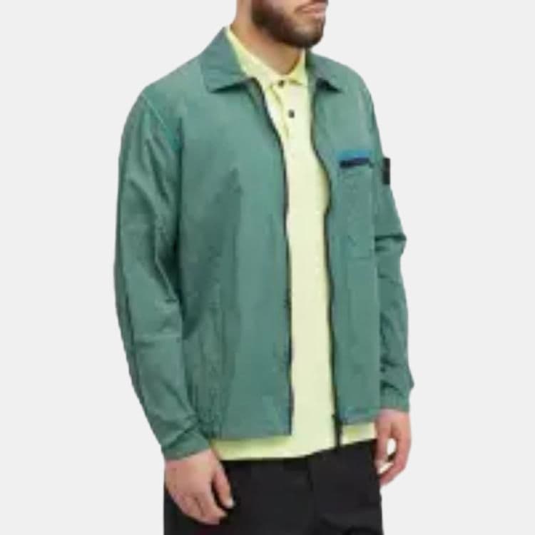 Куртка Stone Island Jacket SS24 Light Green - изображение 8