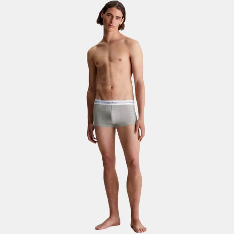 Трусы CALVIN KLEIN LOW RISE TRUNK 3PK 3 - изображение 2