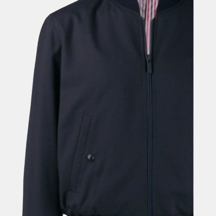 Куртка THOM BROWNE Stripe Detail Bomber Jacket - изображение 4
