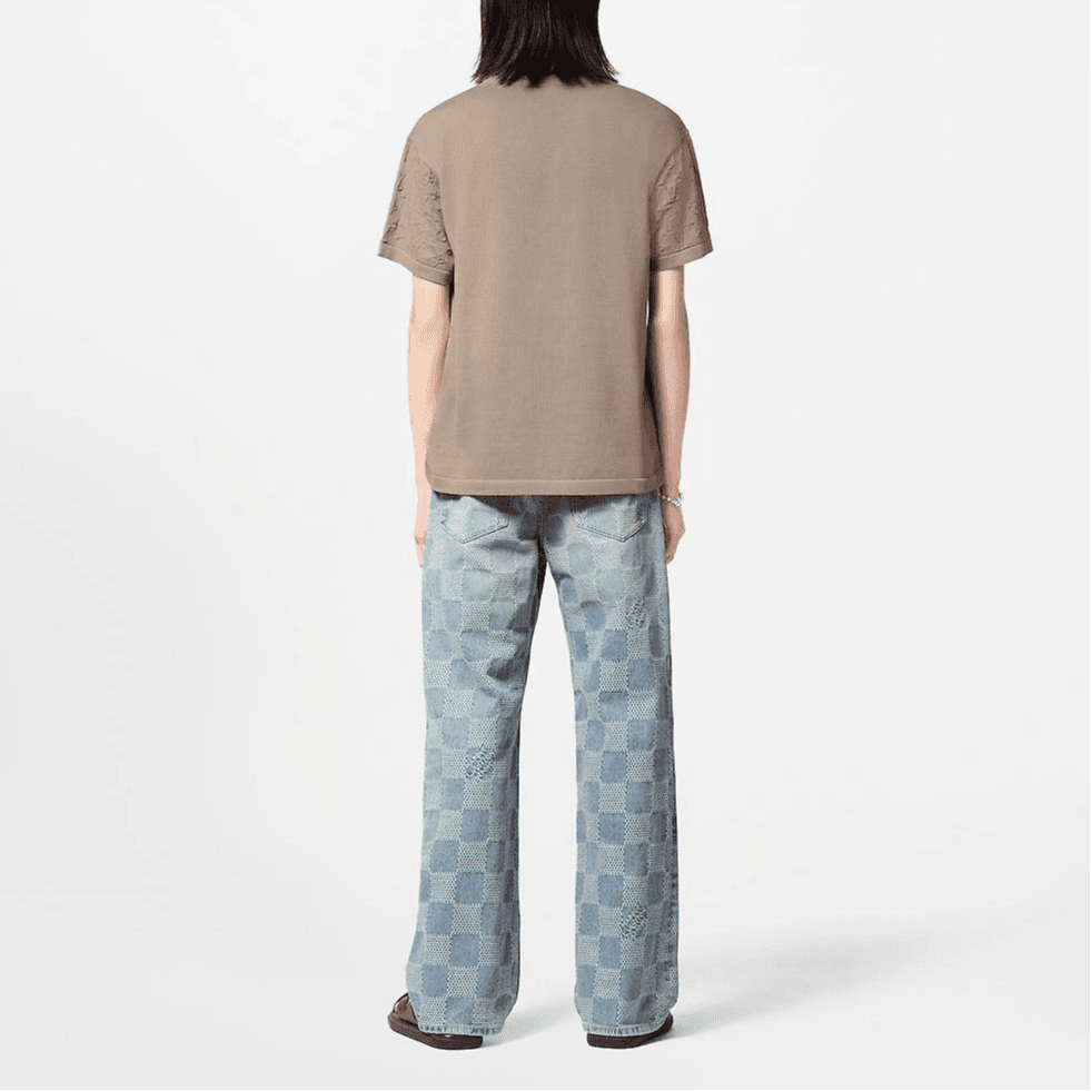 Футболка Louis Vuitton SS24 Brown T-Shirt - изображение 3