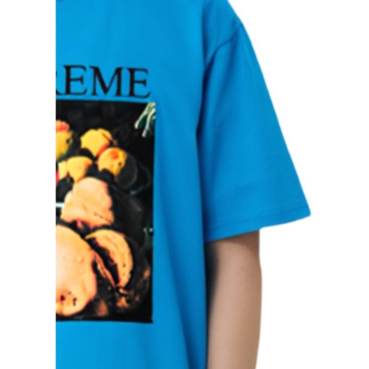 Футболка Supreme FW18 Still Life Tee Bright Blue T - изображение 4