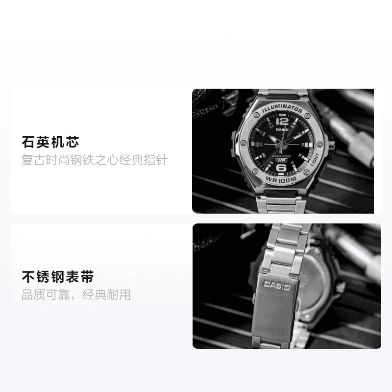 Часы Casio MWA100HD-1AV - изображение 2