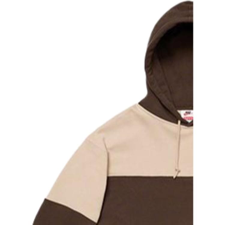 Кофта Supreme SS19 x Nike Stripe Hooded Sweatshirt - изображение 5