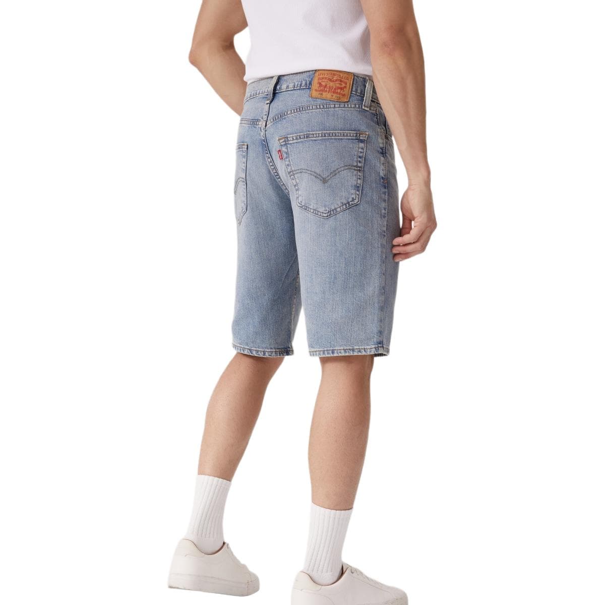 Джинсовые шорты Levis Denim Shorts Blue - изображение 7